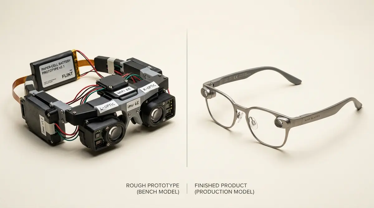 From bench prototype to production model.